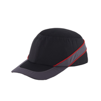 Casco ligero de protección de seguridad personalizado, gorras de béisbol ajustadas, función de modelo de lugar de impacto, gorras de construcción lateral