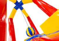 LeTeng Grande Arène de Justage Interactive Jouet PVC Sport Ballon de Jonglage Gonflable 9*9*6.4m Certifié CE Garantie 2 Ans Âges 2-14
