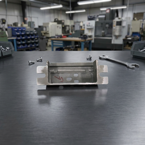 Support de fixation industriel en alliage d'aluminium moulé sous pression YUSHENG, usinage CNC personnalisé, base de montage d'équipement - Product Image 1