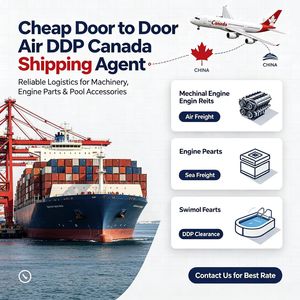 Agente de Envío Aéreo Puerta a Puerta Económico DDP a Canadá para Maquinaria, Motores, Piezas y Accesorios de Piscina, Servicios Logísticos - Product Image 1