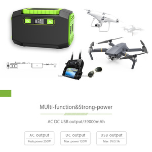 Station d'alimentation portable 200W 100Wh avec prise AC et ports de charge rapide pour le camping en plein air et la sauvegarde d'urgence - Product Image 3