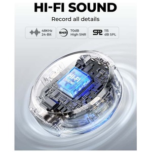 Micrófono de Solapa Inalámbrico Portátil Hollyland M2 Combo 2.4G, Micrófono Mini de Alta Calidad <span class=keywords><strong>para</strong></span> <span class=keywords><strong>Auriculares</strong></span> - Product Image 5