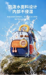 Mochila Escolar de Nailon para Niños, Diseño de Anime, Colorida, Divertida, Ligera, Gran Capacidad, Venta al Por Mayor de Fábrica, D-039 - Product Image 6