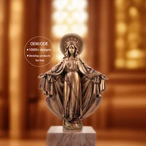 Nhà Máy Bán buôn Công Giáo Tôn Giáo bức tượng nhựa Công Giáo Christ thiên thần Jesus Virgin Mary tượng Fatima