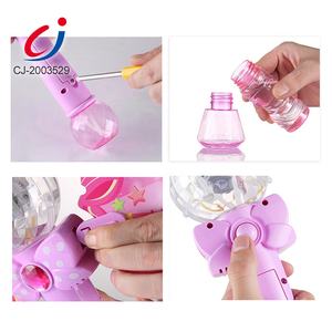 Varita de juguete de princesa para exteriores, soplador de burbujas de jabón eléctrico, máquina de burbujas, varita mágica, palo eléctrico - Product Image 3