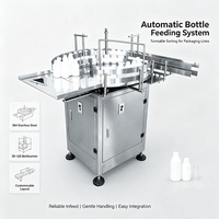 Machine de tri et de débroussillage de bouteilles rondes pour ligne de production de remplissage