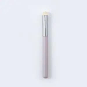 Lavender Portable Professional Round Tip Lipstick Brush Lip Tool Mouth Smudge Brush Liquid Concealer Makeup Cosmetic Tool