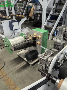 เครื่องผลิตฟิล์มเป่าพลาสติกโพลีเอทิลีนชนิด HDPE แบบสามชั้น สายการผลิตเครื่องอัดรีดฟิล์มพลาสติกหลายชั้นแบบเป่าลม <span class=keywords><strong>Aba</strong></span> - Product Image 4