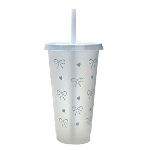 Eco-Friendly <b>Reusable</b> Straw Pp <b>Cup</b> <b>Lid</b> Boiling Water Dishwasher Safe for Birthday Outdoor Use Bachelorette Parties - Product Image 5