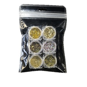 2025 Mới Siêu Sáng paillette Móng Tay Nghệ Thuật Làm Móng Tay Trang Trí 6 cái/bộ Vàng Bạc Gương Bột Long Lanh Chrome Móng Tay Nghệ Thuật - Product Image 5