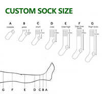 Chaussettes de sport OEM de haute qualité pour hommes, à compression, mi-épaisses, avec lettres, chaussettes athlétiques personnalisées pour le basketball et le sport, avec logo