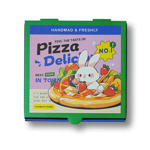 Scatole per Pizza Personalizzate con Logo Cartoon, Confezione da 1000 Pezzi, Misure 18, 16, 14 Pollici, Produzione Cinese - Product Image 5