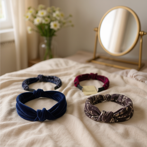 Diadema de Terciopelo con Nudo, Accesorio de Moda para Mujer, Ref 42745, Paquete de 12 Piezas - Product Image 3