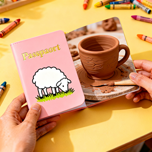 Porta Pasaportes Escolar Personalizado para Niños, Creativo, para Certificados, Manual, al por Mayor - Product Image 5