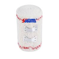 Pansement médical pour plaies, bandage élastique en crêpe rouge, bandage en crêpe couleur naturelle