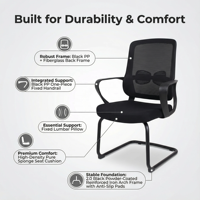 Chaise de bureau exécutive en maille, série de chaises modernes, durable, accoudoirs fixes, forme en L, vente chaude