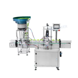 Machine de remplissage et de remplissage automatique pour bouteilles en plastique, avec pression liquide, pour l'eau