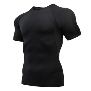 Ensemble de sport pour homme, respirant, séchage rapide, vêtements de fitness, tenue de course nocturne, ensemble de vêtements d'entraînement ajustés pour homme - Product Image 5