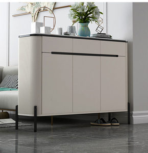 Meuble de grande taille pour salon Rangement en bois pour entrée Armoire à chaussures à <span class=keywords><strong>4</strong></span> <span class=keywords><strong>tiroirs</strong></span> Armoire à chaussures en bois - Product Image 4