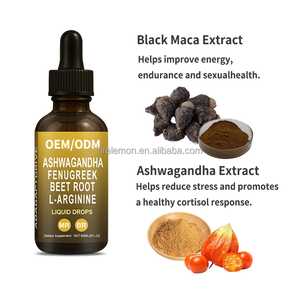 OEM/ODM Ashwagandha-extract Bestseller Zwarte <span class=keywords><strong>Maca</strong></span> Wortel Vloeibare Druppels Kruidensupplement Verbeterd de stemming en het algemene welzijn - Product Image 3