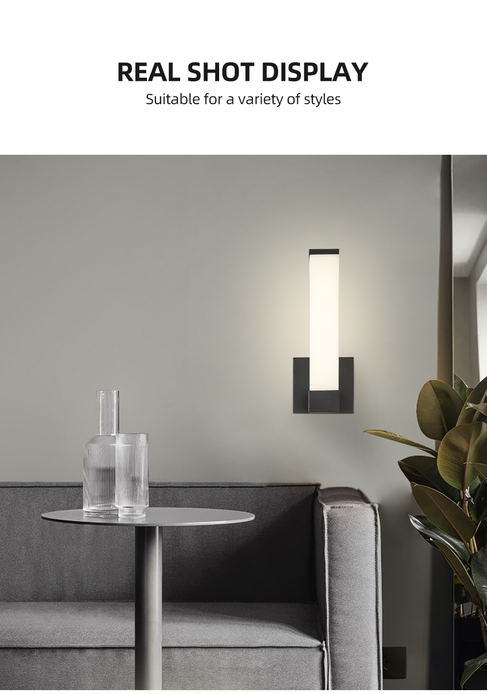 Modern Wall Light Bar Indoor Home Room Hotel Nordic Wall Lighting Fixture Bathroom Vanity led Wall Lamp
