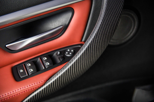 UKISS-piezas de carrocería de lujo para BMW Serie <span class=keywords><strong>3</strong></span> <span class=keywords><strong>F</strong></span> 30 <span class=keywords><strong>F</strong></span> 35, de fibra de carbono, estilo de cambio a MP, embellecedor Interior automotriz - Product Image 4
