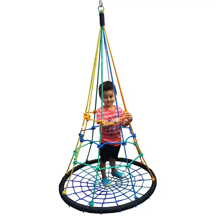 PE corde Cage hamac nid balançoire pour enfants escalade