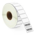 Rouleau d'étiquettes thermiques directes adhésives durables de 0,5 po x 1 po, blanches, petites, pour codes-barres SKU et prix, compatibles avec les imprimantes thermiques Zebra et Rollo