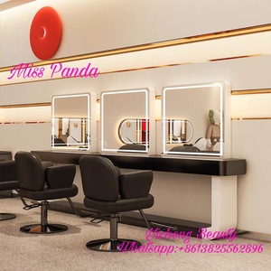 Yicheng belleza precio <span class=keywords><strong>de</strong></span> fábrica salón <span class=keywords><strong>de</strong></span> <span class=keywords><strong>peluquería</strong></span> Estilo espejo estación salón espejo con luz salón espejo con buen precio - Product Image 5