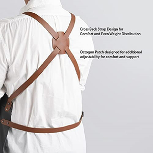 Wholesale 100% Original Premium Quality Leather Outdoor Sports <b>Chef</b> <b>Apron</b> Custom Logo Colors Apparel Unisex Custom Made Size - Product Image 4