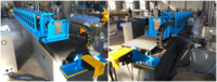 Machine de formage de bordure de toiture en métal, machine de fabrication de garnitures de corniche, ligne automatique