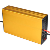 Chargeur de batterie CC FUNELEC FN-500W petit format 500W avec ventilateur de refroidissement, charge rapide, tension et courant constants pour batteries 12V-72V