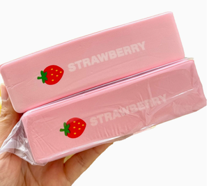 Venta al por mayor: Juguetes Fidget Needoh pink Butter Squishy, Buns Mystery Soft Smile, Dumpling de purpurina colorido de gran tamaño, con efecto vapor. - Product Image 2