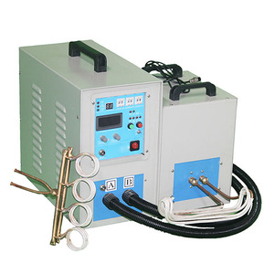 เครื่องเชื่อมแบบเหนี่ยวนำความร้อนพกพา YUYANG 220V (สำหรับทำหัวเข็มขัดลวดเหล็ก) ได้รับการรับรอง PLC CE ISO กำลังไฟ 40kw ราคาโรงงาน - Product Image 3