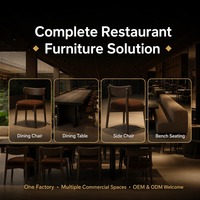 Moderne Bar-Restaurant-Sitzgruppe Möbelset Kommerzieller Esstisch Stuhl Café Coffeeshop Hotel Maßgeschneidertes Design