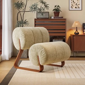 Sillón Individual Antiguo Mickey <span class=keywords><strong>Forest</strong></span> para Sala de Estar, Mueble Moderno de Diseño para Dormitorio, Balcón, Ocio y Relax - Product Image 3