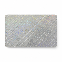 Étiquette holographique de sécurité anti-contrefaçon personnalisée QS en argent, film PET laser holographique, autocollant de sécurité imperméable