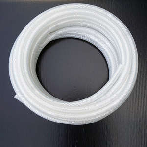 Manguera de Silicona Transparente de Grado Alimenticio, Tubo de Silicona Reforzado con Trenzado de 4-8 mm para Vacío y Leche - Product Image 1