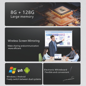 55 65 75 86 98 110 inch HD <span class=keywords><strong>LCD</strong></span> hiển thị bảng tương tác thông minh phẳng cho các trường học màn hình cảm ứng giảng dạy bảng trắng - Product Image 4