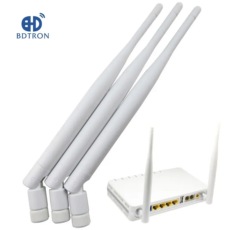 Bdtron High Quality WiFi 2.4G Antenna 3g 4g Lte 5g Rubber Duck Antenna With SMA Male Connector