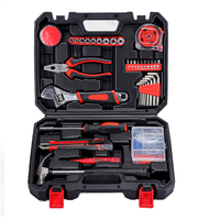 Boîte à outils de réparation de travail du bois d'électricien 37 pièces