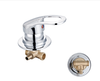 Robinet de salle de bains standard, ensemble de salle de bains, robinet personnalisé en laiton panneau de douche