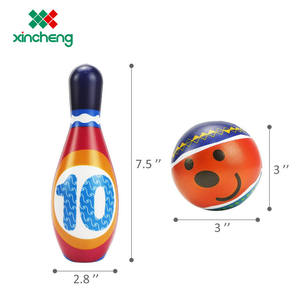 Jeux d'intérieur pour enfants, en <span class=keywords><strong>mousse</strong></span>, peluche douce, 7.5 pouces, mini boules avec bol, style décontracté, vente en gros - Product Image 5