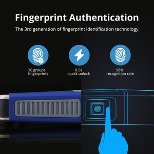 Jwm hệ thống tham quan bảo vệ vân tay thông minh mới nhất với vật liệu ABS nhắc nhở bằng giọng nói để tuần tra an ninh và giám sát bảo vệ - Product Image 4