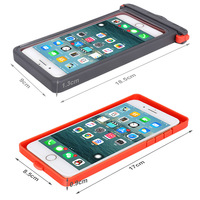 Pochette universelle étanche sous-marine pour téléphone portable Sac rigide pour téléphone étanche IPX8 pour la plongée