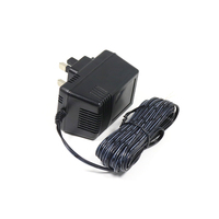 16.4ft Long C Fil Alimentation Adaptateur Anneau Vidéo Sonnette Transformateur 24V pour Nest Hello Wyze Eufy Sonnette Type de Sortie AC