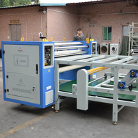 Presse à Chaud Pneumatique Automatique à Température Uniforme, Nouvelle Machine Haute Efficacité pour Vêtements, Serviettes, Bannières, Compatibilité 110/220V