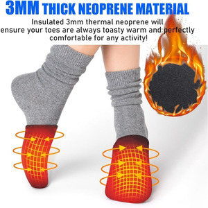 Logotipo personalizado Reutilizable Durable Térmico Cálido Neopreno Baño de hielo Toe Covers Toe Warmer Botines para Senderismo Correr <span class=keywords><strong>Ciclismo</strong></span> - Product Image 2