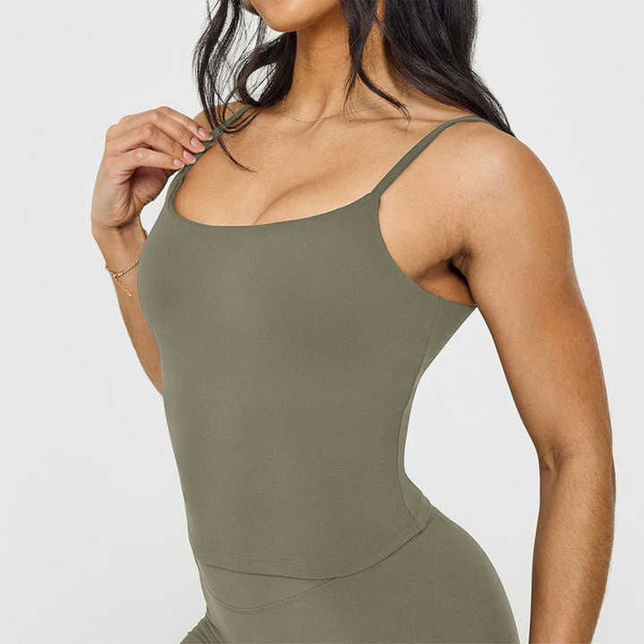 Lotus Leaf Summer New Tight Fitting Women'S Yoga Sports Vest Women'S Running Quick Drying Fitness Clothes Sleeveless Body Top