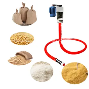 Silo çimento tahıl Spiral esnek vidalı konveyör otomatik tahıl emme makinesi mısır buğday pirinç otomatik yükleme makinesi